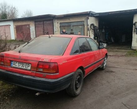 Красный Мазда 626, объемом двигателя 2 л и пробегом 200 тыс. км за 1500 $, фото 2 на Automoto.ua