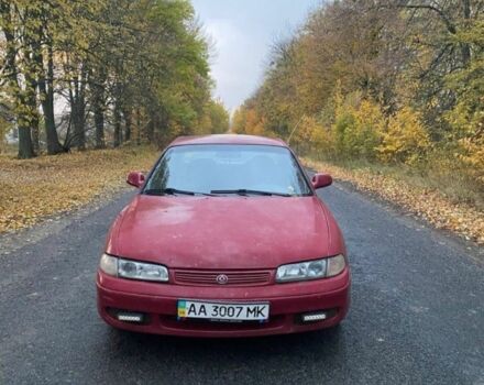 Красный Мазда 626, объемом двигателя 2 л и пробегом 6 тыс. км за 1000 $, фото 1 на Automoto.ua