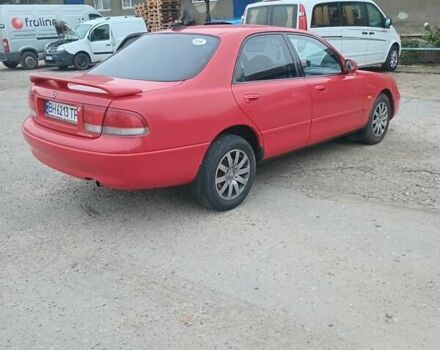 Красный Мазда 626, объемом двигателя 2 л и пробегом 210 тыс. км за 2600 $, фото 10 на Automoto.ua