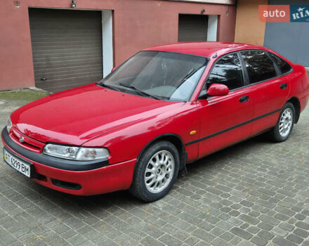 Красный Мазда 626, объемом двигателя 1.84 л и пробегом 200 тыс. км за 1250 $, фото 1 на Automoto.ua