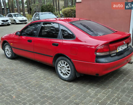 Красный Мазда 626, объемом двигателя 1.84 л и пробегом 200 тыс. км за 1250 $, фото 2 на Automoto.ua