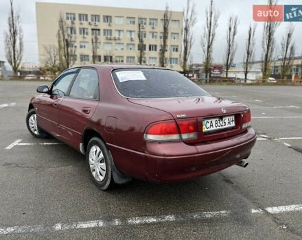 Красный Мазда 626, объемом двигателя 2 л и пробегом 276 тыс. км за 1800 $, фото 3 на Automoto.ua