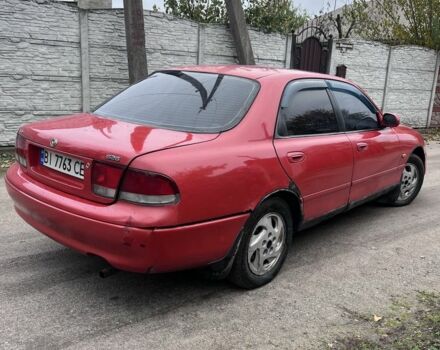 Красный Мазда 626, объемом двигателя 1.8 л и пробегом 248 тыс. км за 1000 $, фото 7 на Automoto.ua