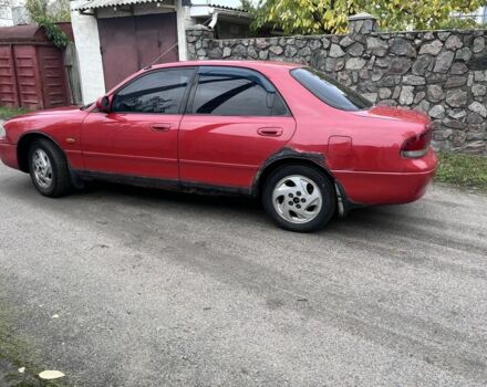 Красный Мазда 626, объемом двигателя 1.8 л и пробегом 248 тыс. км за 1000 $, фото 5 на Automoto.ua