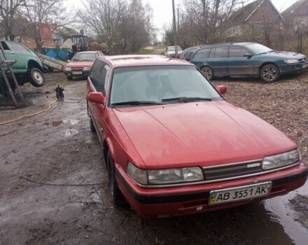 Красный Мазда 626, объемом двигателя 2 л и пробегом 250 тыс. км за 1400 $, фото 1 на Automoto.ua