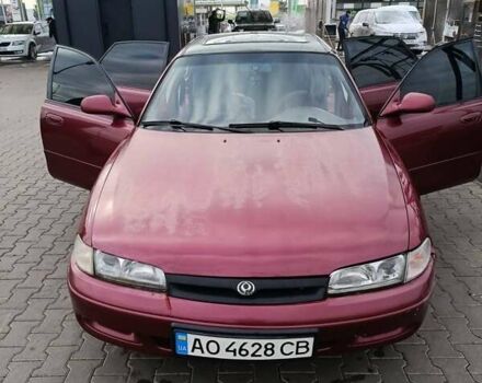 Красный Мазда 626, объемом двигателя 1.8 л и пробегом 365 тыс. км за 1800 $, фото 7 на Automoto.ua