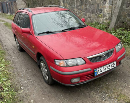 Красный Мазда 626, объемом двигателя 1.8 л и пробегом 333 тыс. км за 1700 $, фото 2 на Automoto.ua