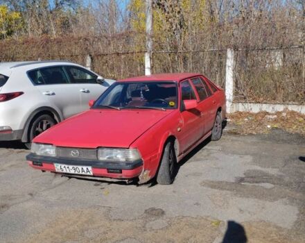 Красный Мазда 626, объемом двигателя 2 л и пробегом 500 тыс. км за 466 $, фото 1 на Automoto.ua