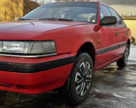 Червоний Мазда 626, об'ємом двигуна 2.2 л та пробігом 250 тис. км за 1200 $, фото 1 на Automoto.ua