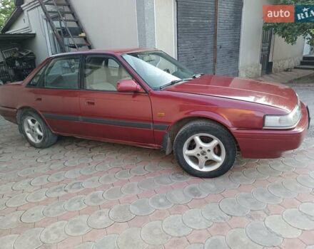 Мазда 626 1990 у Каменце-Подольском на Automoto.ua Червоний Мазда 626, об'ємом двигуна 1.8 л та пробігом 111 тис. км за 800 $, фото 1 на Automoto.ua