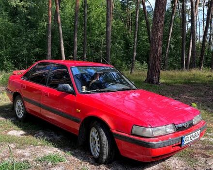 Красный Мазда 626, объемом двигателя 2 л и пробегом 500 тыс. км за 850 $, фото 1 на Automoto.ua