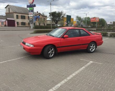 Червоний Мазда 626, об'ємом двигуна 2.2 л та пробігом 190 тис. км за 2100 $, фото 1 на Automoto.ua
