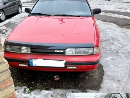 Красный Мазда 626, объемом двигателя 0 л и пробегом 300 тыс. км за 600 $, фото 1 на Automoto.ua