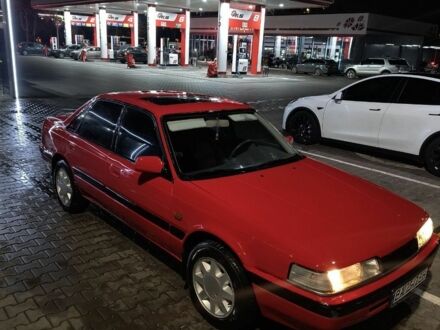 Червоний Мазда 626, об'ємом двигуна 1.8 л та пробігом 91 тис. км за 1500 $, фото 1 на Automoto.ua