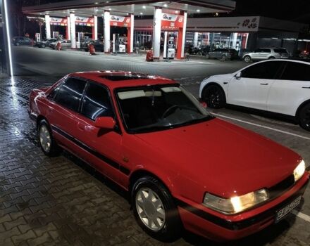 Червоний Мазда 626, об'ємом двигуна 1.8 л та пробігом 91 тис. км за 1500 $, фото 1 на Automoto.ua