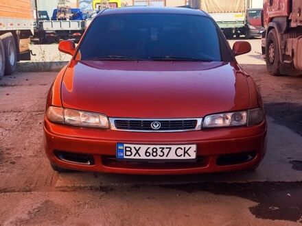 Красный Мазда 626, объемом двигателя 2 л и пробегом 520 тыс. км за 1300 $, фото 1 на Automoto.ua