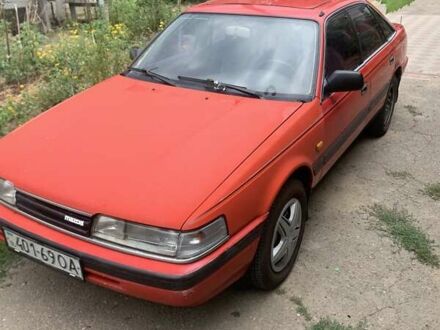 Мазда 626 1992 в Беляевке на Automoto.ua Красный Мазда 626, объемом двигателя 2 л и пробегом 480 тыс. км за 1450 $, фото 1 на Automoto.ua
