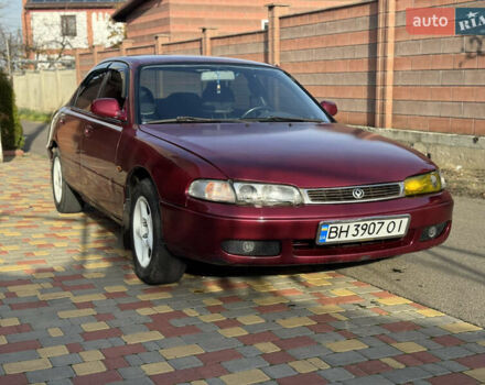 Красный Мазда 626, объемом двигателя 1.84 л и пробегом 290 тыс. км за 1500 $, фото 1 на Automoto.ua