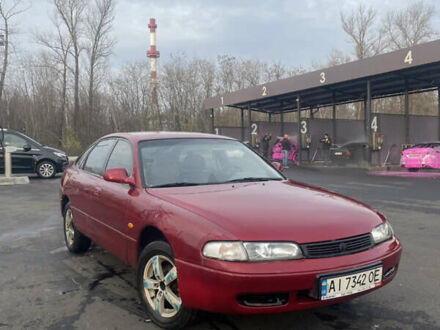 Красный Мазда 626, объемом двигателя 2 л и пробегом 320 тыс. км за 1549 $, фото 1 на Automoto.ua