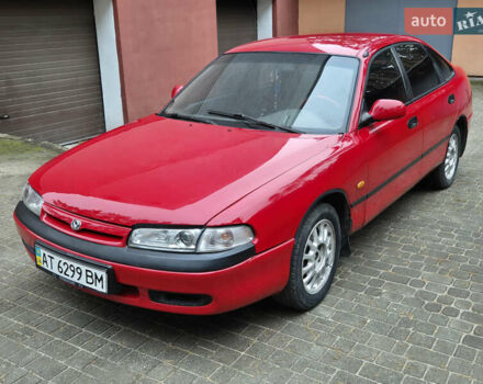 Красный Мазда 626, объемом двигателя 1.84 л и пробегом 200 тыс. км за 1250 $, фото 1 на Automoto.ua