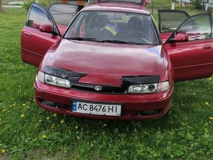 Мазда 626 1994 в Любомль на Automoto.ua Красный Мазда 626, объемом двигателя 2 л и пробегом 220 тыс. км за 2000 $, фото 1 на Automoto.ua
