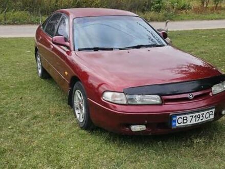 Красный Мазда 626, объемом двигателя 2 л и пробегом 455 тыс. км за 2000 $, фото 1 на Automoto.ua