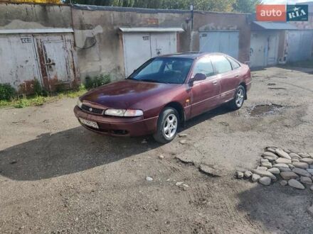 Красный Мазда 626, объемом двигателя 2 л и пробегом 390 тыс. км за 1400 $, фото 1 на Automoto.ua