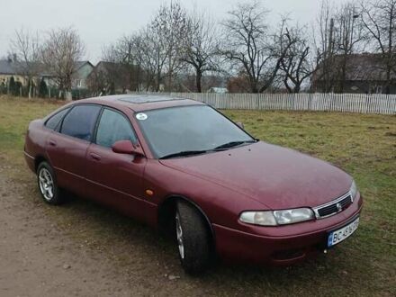 Красный Мазда 626, объемом двигателя 1.99 л и пробегом 398 тыс. км за 1300 $, фото 1 на Automoto.ua