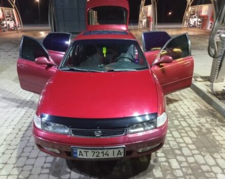 Красный Мазда 626, объемом двигателя 1.8 л и пробегом 260 тыс. км за 2300 $, фото 1 на Automoto.ua