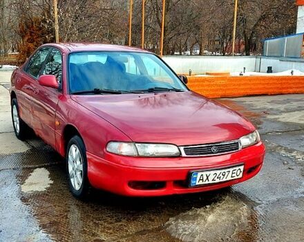 Красный Мазда 626, объемом двигателя 2 л и пробегом 200 тыс. км за 1150 $, фото 1 на Automoto.ua