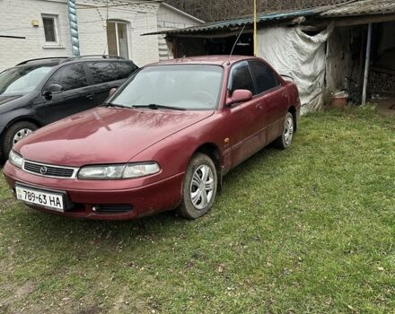 Красный Мазда 626, объемом двигателя 2 л и пробегом 360 тыс. км за 2500 $, фото 1 на Automoto.ua