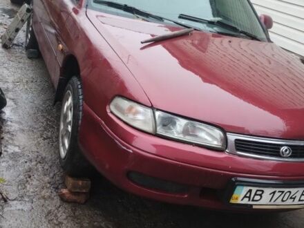 Червоний Мазда 626, об'ємом двигуна 1.8 л та пробігом 400 тис. км за 650 $, фото 1 на Automoto.ua