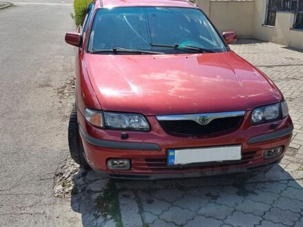 Червоний Мазда 626, об'ємом двигуна 2 л та пробігом 400 тис. км за 1700 $, фото 1 на Automoto.ua