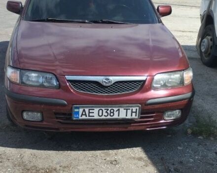 Красный Мазда 626, объемом двигателя 1.8 л и пробегом 400 тыс. км за 3300 $, фото 1 на Automoto.ua