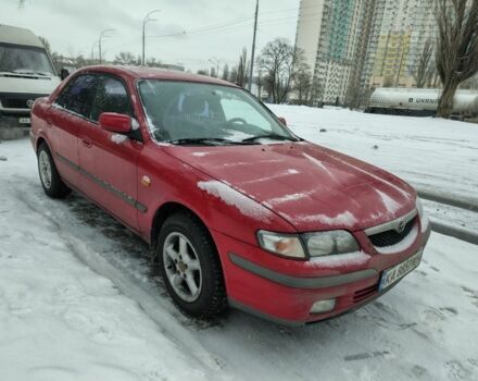 Красный Мазда 626, объемом двигателя 1.8 л и пробегом 279 тыс. км за 2100 $, фото 1 на Automoto.ua