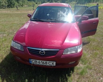 Красный Мазда 626, объемом двигателя 1.8 л и пробегом 329 тыс. км за 2700 $, фото 1 на Automoto.ua