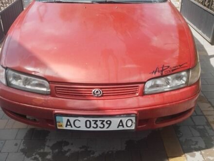 Жовтий Мазда 626, об'ємом двигуна 1.8 л та пробігом 294 тис. км за 1500 $, фото 1 на Automoto.ua