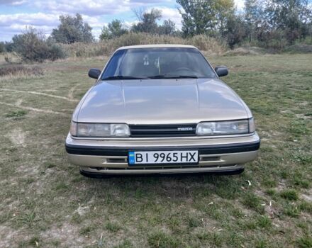 Серый Мазда 626, объемом двигателя 2 л и пробегом 320 тыс. км за 2022 $, фото 6 на Automoto.ua