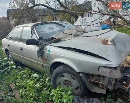 Серый Мазда 626, объемом двигателя 2 л и пробегом 500 тыс. км за 600 $, фото 2 на Automoto.ua