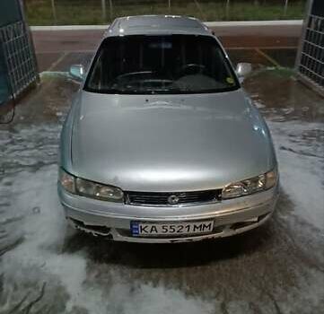 Серый Мазда 626, объемом двигателя 1.99 л и пробегом 448 тыс. км за 550 $, фото 12 на Automoto.ua