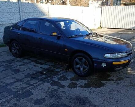 Серый Мазда 626, объемом двигателя 1.8 л и пробегом 444 тыс. км за 1100 $, фото 1 на Automoto.ua