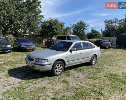 Серый Мазда 626, объемом двигателя 2 л и пробегом 383 тыс. км за 1650 $, фото 6 на Automoto.ua