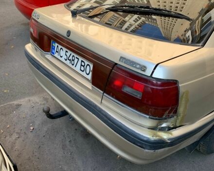 Серый Мазда 626, объемом двигателя 2.2 л и пробегом 430 тыс. км за 705 $, фото 2 на Automoto.ua