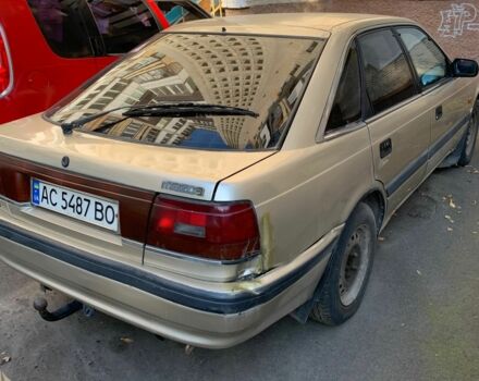 Серый Мазда 626, объемом двигателя 2.2 л и пробегом 430 тыс. км за 705 $, фото 1 на Automoto.ua