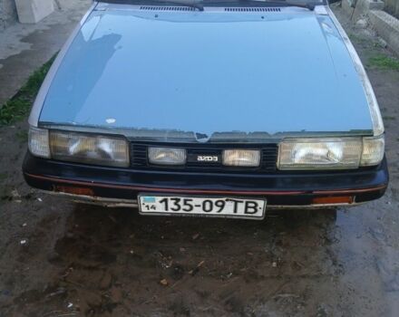 Серый Мазда 626, объемом двигателя 2 л и пробегом 212 тыс. км за 550 $, фото 1 на Automoto.ua
