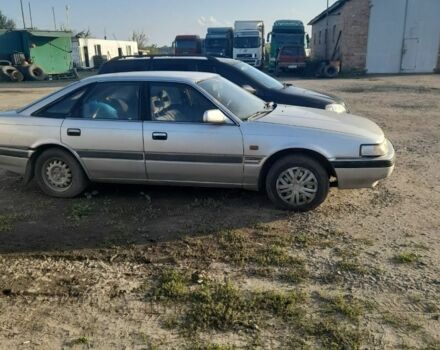 Серый Мазда 626, объемом двигателя 2 л и пробегом 300 тыс. км за 1000 $, фото 2 на Automoto.ua