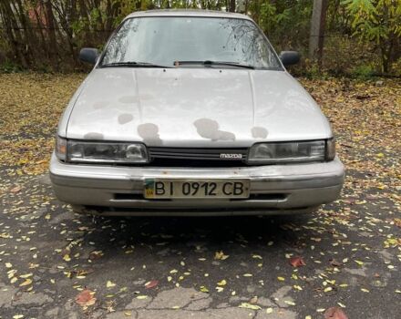 Серый Мазда 626, объемом двигателя 2 л и пробегом 200 тыс. км за 950 $, фото 14 на Automoto.ua
