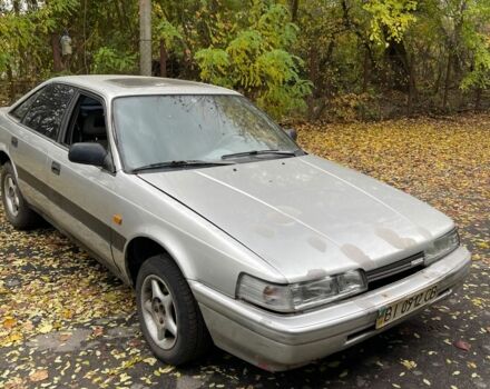 Серый Мазда 626, объемом двигателя 2 л и пробегом 200 тыс. км за 950 $, фото 5 на Automoto.ua