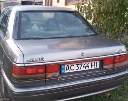 Серый Мазда 626, объемом двигателя 2 л и пробегом 384 тыс. км за 1000 $, фото 2 на Automoto.ua