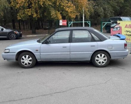 Серый Мазда 626, объемом двигателя 1.6 л и пробегом 250 тыс. км за 600 $, фото 4 на Automoto.ua